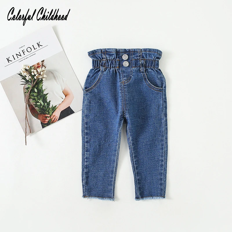 2018 New Girls Pants Toddler Kid Fashion High-waited Jeans Autumn Spring Match Slim-fit Pure Color Jeans Children's Clothing1-4t
2018 New Girls Pants Toddler Kid Fashion High-waited Jeans Autumn Spring Match Slim-fit Pure Color Jeans Children's Clothing1-4t