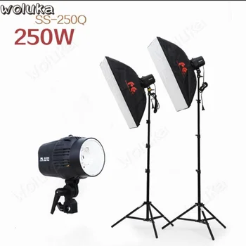 Falconeyes 250W flash two light set small studio clothing jewelry professional film studio softbox light stand CD50 T06 
Falconeyes 250W flash two light set small studio clothing jewelry professional film studio softbox light stand CD50 T06
