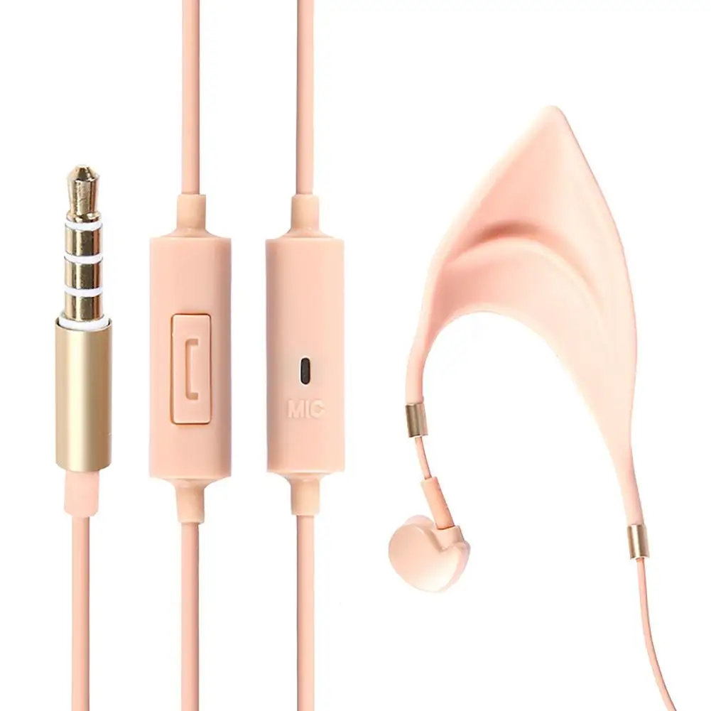 Exquisite Elf Ears In-ear Soft Ear Tips Stereo Wired Earphone for PC Tablet Phone Exquisite Elf Ears In-ear Soft Ear
Exquisite Elf Ears In-ear Soft Ear Tips Stereo Wired Earphone for PC Tablet Phone Exquisite Elf Ears In-ear Soft Ear