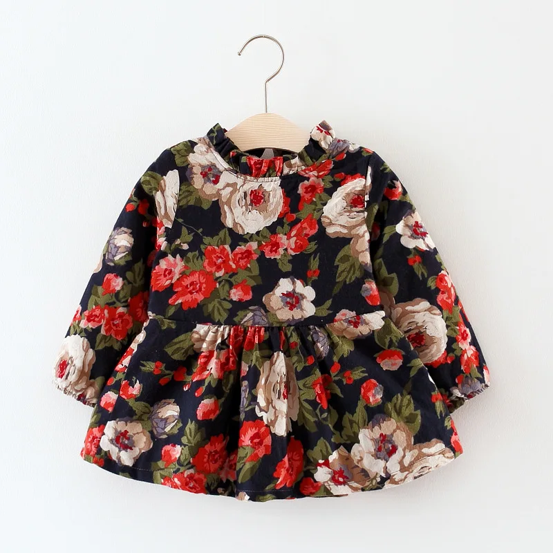 2019 children girls new winter thick Dress Baby girls fashion cute floral print velvet cotton Dress 1-3 Years !
2019 children girls new winter thick Dress Baby girls fashion cute floral print velvet cotton Dress 1-3 Years !