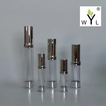 silver Empty Cosmetic Container Airless Pump Plastic Bottles Makeup Tools Lotion Refillable Bottle 5ml 10ml 15ml 30ml 50ml
silver Empty Cosmetic Container Airless Pump Plastic Bottles Makeup Tools Lotion Refillable Bottle 5ml 10ml 15ml 30ml 50ml