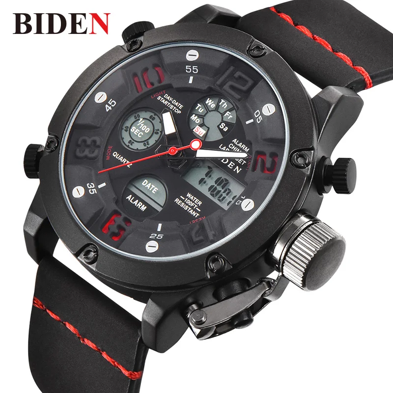 Watches Men Digital 2018 BIDEN Men's Wristwatches Luxury Brand Military Sport Clocks Man Waterproof Black relogio masculino
Watches Men Digital 2018 BIDEN Men's Wristwatches Luxury Brand Military Sport Clocks Man Waterproof Black relogio masculino