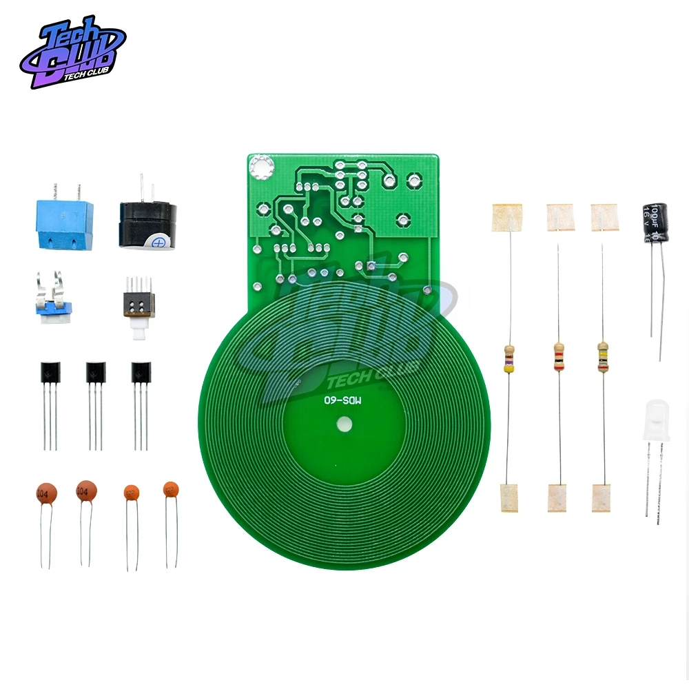 DIY Kit Metal Detector Kit Electronic Kit DC 3V-5V 60mm Non-contact Sensor Board Module DIY Electronic Part Metal Detector
DIY Kit Metal Detector Kit Electronic Kit DC 3V-5V 60mm Non-contact Sensor Board Module DIY Electronic Part Metal Detector