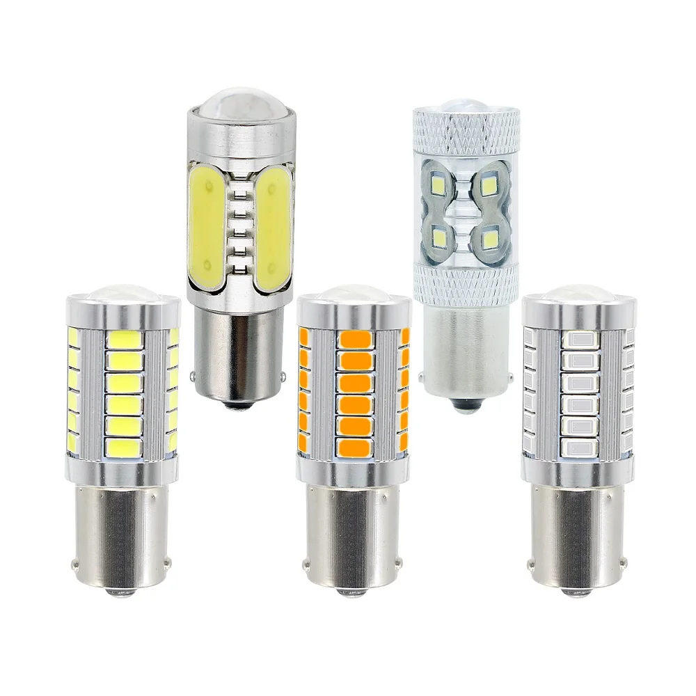 1pcs 1156 BA15S P21W COB LED Car Lights 12V 5630 5730 SMD Auto Clearance Light Rear Tail Brake Light Turn Signal Lamp
1pcs 1156 BA15S P21W COB LED Car Lights 12V 5630 5730 SMD Auto Clearance Light Rear Tail Brake Light Turn Signal Lamp
