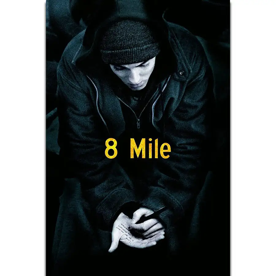 MQ3828 Hot 8 Mile Eminem Classic Rapper Star Rap Hip Hop Music Movie Art Poster Silk Light Canvas Home Decor Wall Picture Print
MQ3828 Hot 8 Mile Eminem Classic Rapper Star Rap Hip Hop Music Movie Art Poster Silk Light Canvas Home Decor Wall Picture Print