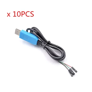 10pcs/lot PL2303 TA USB TTL RS232 Convert Serial Cable PL2303TA Compatible with Win XP/VISTA/7/8/8.1
10pcs/lot PL2303 TA USB TTL RS232 Convert Serial Cable PL2303TA Compatible with Win XP/VISTA/7/8/8.1