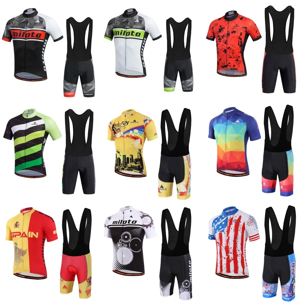 MILOTO TOP 2018 Pro Cycling Clothing Men Set Bike Bib Shorts Breathable Bicycle Wear Short Sleeve Cycling Jersey Sets DOM OEM
MILOTO TOP 2018 Pro Cycling Clothing Men Set Bike Bib Shorts Breathable Bicycle Wear Short Sleeve Cycling Jersey Sets DOM OEM