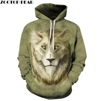 Lion Sweatshirts Men Women Hoodies Anime Tracksuit 3D Printing Pullover Animal Hoody Fashion Coat Hip Hop Drop Ship ZOOTOP BEAR
Lion Sweatshirts Men Women Hoodies Anime Tracksuit 3D Printing Pullover Animal Hoody Fashion Coat Hip Hop Drop Ship ZOOTOP BEAR