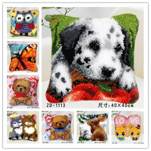 Pillow "Do It Yourself" Method Needle Tool Set Lock Hook Cartoon Cute Animal Flower Kit Unfinished / Embroidered Carpet Pattern
Pillow "Do It Yourself" Method Needle Tool Set Lock Hook Cartoon Cute Animal Flower Kit Unfinished / Embroidered Carpet Pattern