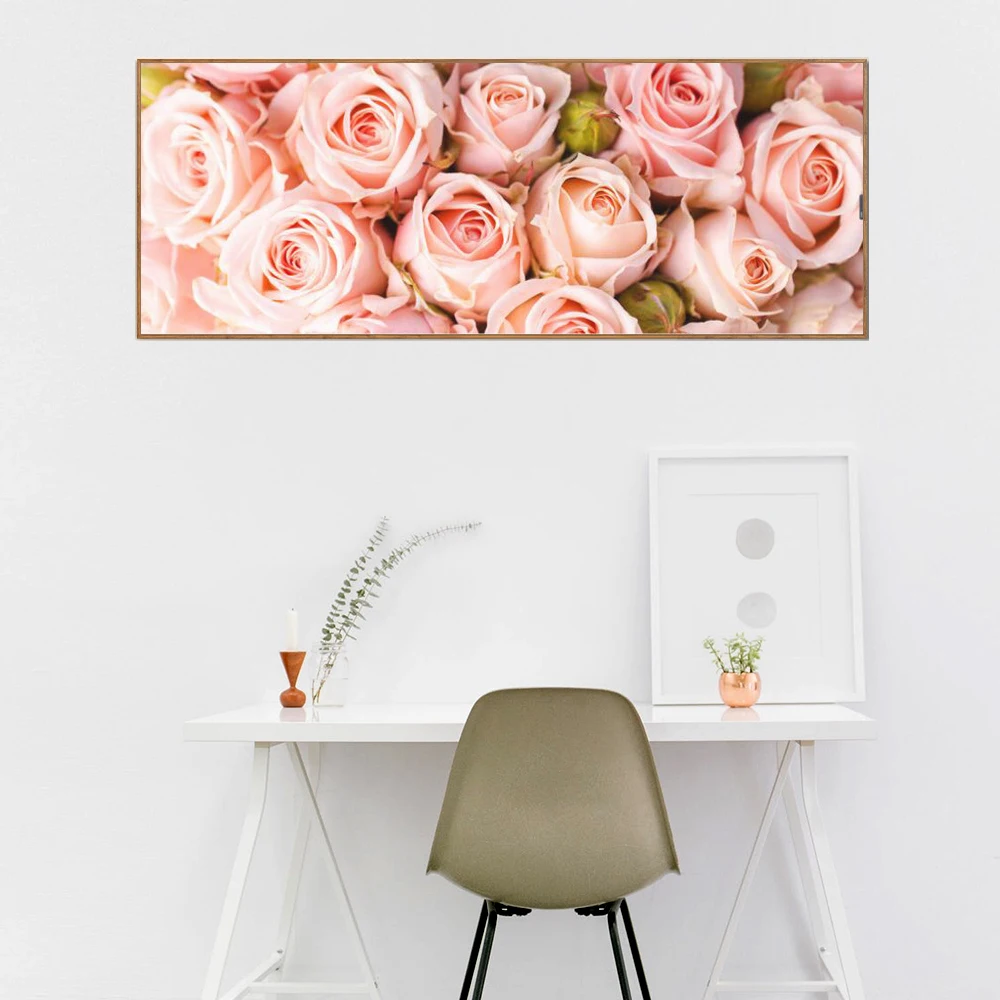 Full diamond painting 128x48cm Pink Rose pattern Decorative Painting rhinestone Handmade mosaic,flowers, Diy diamond embroidery
Full diamond painting 128x48cm Pink Rose pattern Decorative Painting rhinestone Handmade mosaic,flowers, Diy diamond embroidery