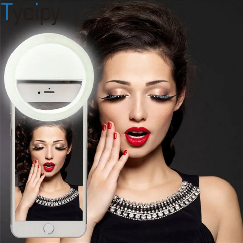 Tycipy Selfie Ring Light Rechargeable Clip-on 36 LED 3-Level Adjustable Phone Camera Light For iPhone X 8 Plus Android Tablet
Tycipy Selfie Ring Light Rechargeable Clip-on 36 LED 3-Level Adjustable Phone Camera Light For iPhone X 8 Plus Android Tablet