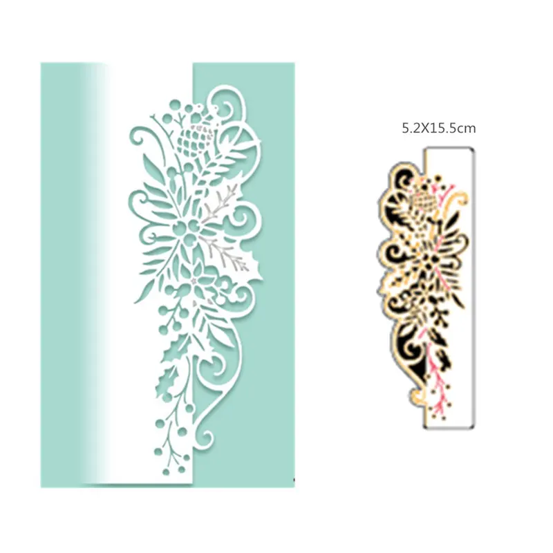 Christmas Flower Side Metal Cutting Dies Stencil DIY Scrapbooking Embossing Album Paper Card Craft for Greeting Cards Decor
Christmas Flower Side Metal Cutting Dies Stencil DIY Scrapbooking Embossing Album Paper Card Craft for Greeting Cards Decor