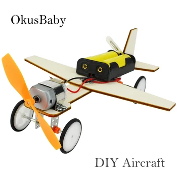 DIY Craft Toys Children Educational Wooden Glide Aircraft Model Assemble Toys Set Electric Plane Student Learning School Lessons
DIY Craft Toys Children Educational Wooden Glide Aircraft Model Assemble Toys Set Electric Plane Student Learning School Lessons