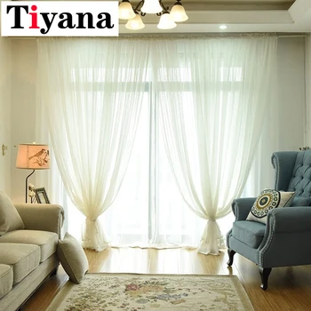 Tiyana Modern solid color finished curtain for Bedroom Door Linen Window Screening Balcony Fashion White Voile P035X
Tiyana Modern solid color finished curtain for Bedroom Door Linen Window Screening Balcony Fashion White Voile P035X