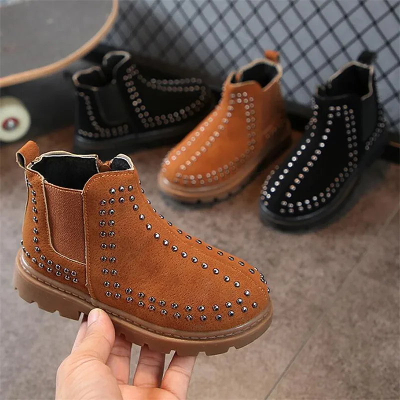 2019 New Girls Boys Winter Boots With Fur Fashion Kids Boots for Girls Boys Children Autumn Shoes Baby Kids Non-Slip Martin Boot
2019 New Girls Boys Winter Boots With Fur Fashion Kids Boots for Girls Boys Children Autumn Shoes Baby Kids Non-Slip Martin Boot