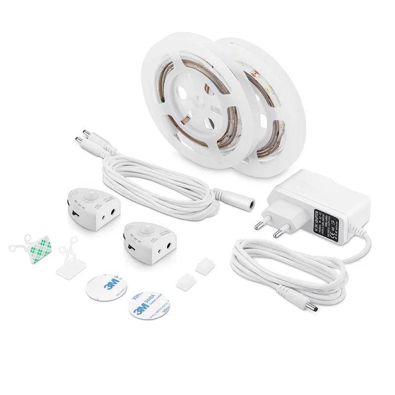LED Cabinet Light PIR Motion Sensor LED Strip Lamp 2835 DC12V EU US UK Plug For Under Bed Bathroom Tape Corridor Kitchen Stairs
LED Cabinet Light PIR Motion Sensor LED Strip Lamp 2835 DC12V EU US UK Plug For Under Bed Bathroom Tape Corridor Kitchen Stairs