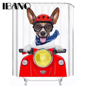 Cartoon 3D Dog Shower Curtain Customized Shower Curtain Polyester Waterproof Bathroom Fabric 180x180cm Curtains For Bathroom
Cartoon 3D Dog Shower Curtain Customized Shower Curtain Polyester Waterproof Bathroom Fabric 180x180cm Curtains For Bathroom