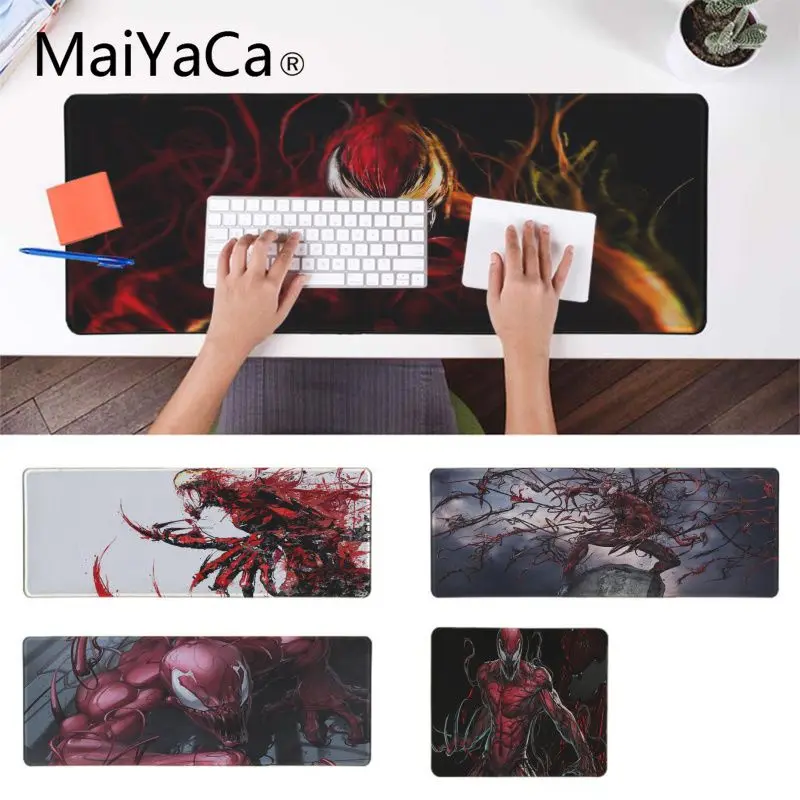 MaiYaCa Custom Skin Marvel Comics Carnage Gaming Mousemats Pad To Mouse Notbook Computer Gaming mouse pad Keyboard Mouse Mats
MaiYaCa Custom Skin Marvel Comics Carnage Gaming Mousemats Pad To Mouse Notbook Computer Gaming mouse pad Keyboard Mouse Mats
