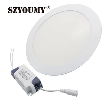 SZYOUMY Dimmable Round Square LED Panel Lights 9W 12W 15W 18W 24W 300mm 4-5-6-7-8-9 Inch Recessed LED Ceiling Light 
SZYOUMY Dimmable Round Square LED Panel Lights 9W 12W 15W 18W 24W 300mm 4-5-6-7-8-9 Inch Recessed LED Ceiling Light