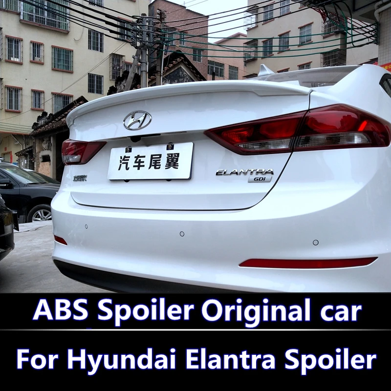 For Hyundai Elantra Spoiler 2016 2017 2018 Car Tail Wing Decoration High Quality ABS Plastic Unpainted Primer Rear Trunk Spoiler
For Hyundai Elantra Spoiler 2016 2017 2018 Car Tail Wing Decoration High Quality ABS Plastic Unpainted Primer Rear Trunk Spoiler