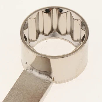 1 Pcs Heavy Duty Steel 12 Point Offset Striking Wrench Open Ratchet Wrench Hand Spanner Nut Tool 40mm
1 Pcs Heavy Duty Steel 12 Point Offset Striking Wrench Open Ratchet Wrench Hand Spanner Nut Tool 40mm