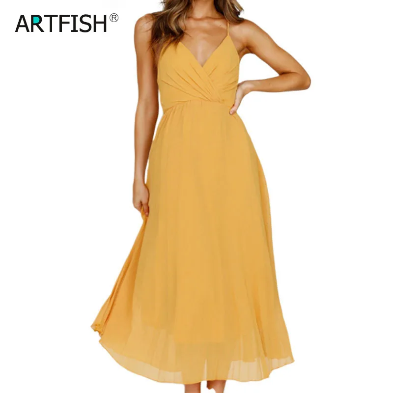 2019 New Summer Women Fashion Chiffon Dresses A-Line Sexy V-Neck Straps Lace Up Backless Dress Holiday Party Beach Dress GV553
2019 New Summer Women Fashion Chiffon Dresses A-Line Sexy V-Neck Straps Lace Up Backless Dress Holiday Party Beach Dress GV553