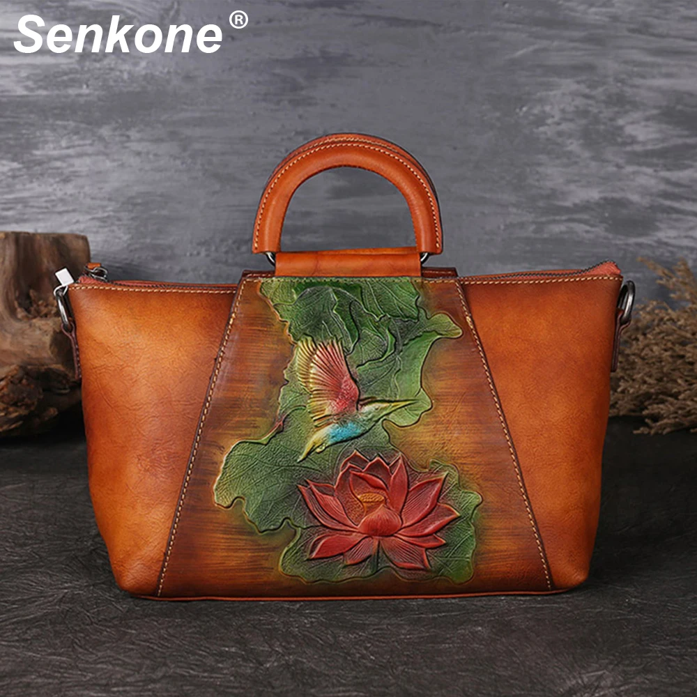 100% Original Genuine Leather Handbags Women Bags Luxury Ladies Handbag Manual Shoulder Bag Vintage Female Messenger Bag Hobos
100% Original Genuine Leather Handbags Women Bags Luxury Ladies Handbag Manual Shoulder Bag Vintage Female Messenger Bag Hobos