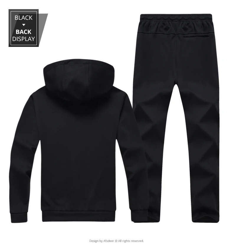 all black sweatsuit