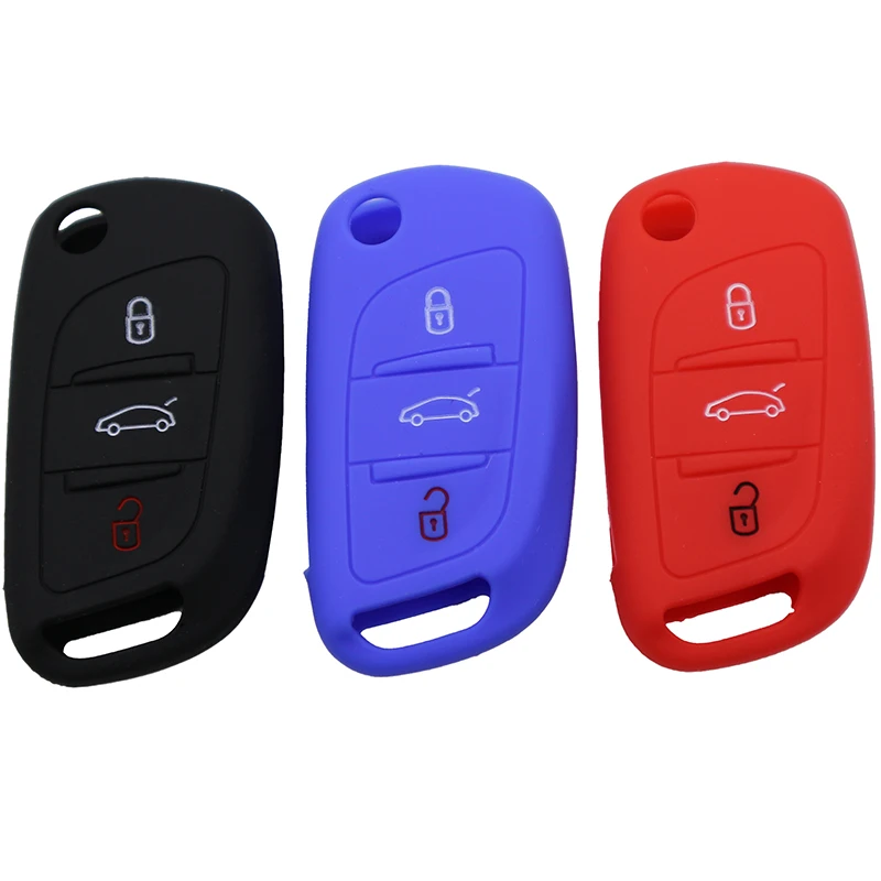 Smart silicone car key cover cap key FOB case for Citroen C2 C3 C4 C5 C4L DS3 DS4 DS5 DS6 3 Button flip folding accessories
Smart silicone car key cover cap key FOB case for Citroen C2 C3 C4 C5 C4L DS3 DS4 DS5 DS6 3 Button flip folding accessories