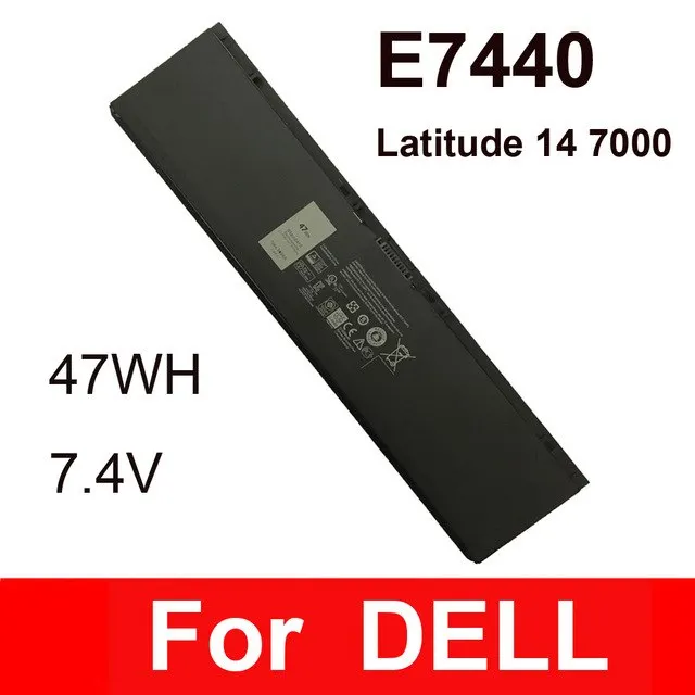 YHR батареи ноутбука 0D47W 34GKR 451-BBFS 451-BBFV для Dell Latitude E7440 14 7000 series-e7440 Series кивок |