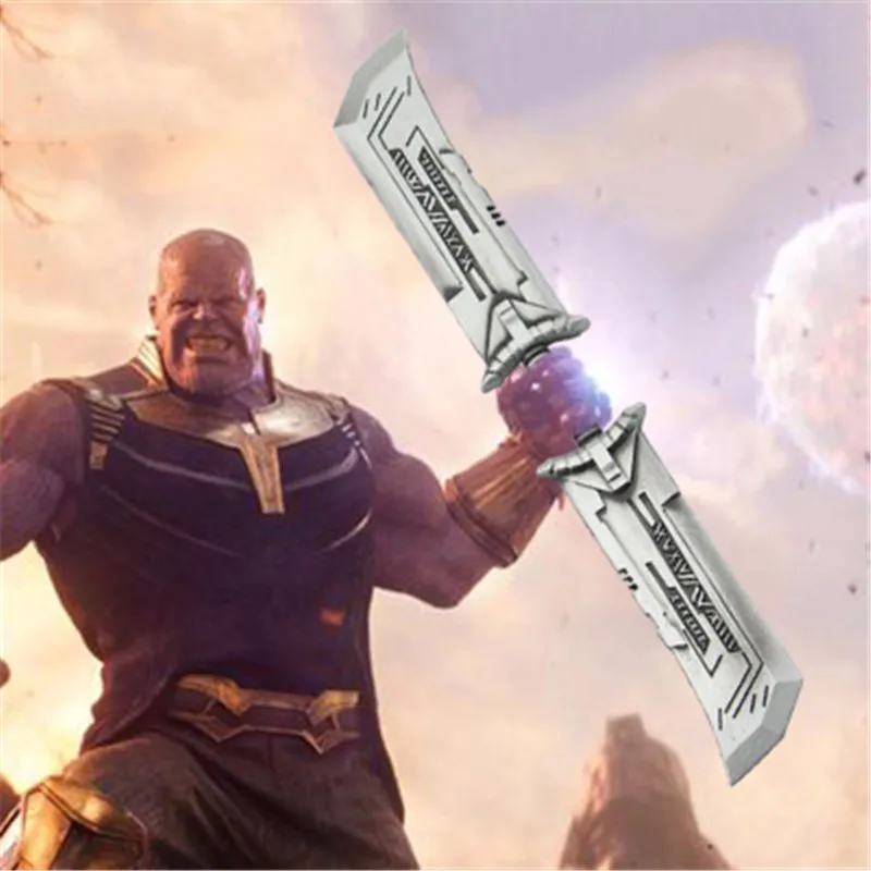 Avengers 4 Enda length 1.1 m tanos double-edged sword gloves cosplay guantle Halloween props Collection Figures toy
Avengers 4 Enda length 1.1 m tanos double-edged sword gloves cosplay guantle Halloween props Collection Figures toy