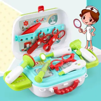 15PCS Doctor Kit For Kids Pretend Medical Doctor Playset With Electronic Stethoscope Educational Doctor Toys For Children
15PCS Doctor Kit For Kids Pretend Medical Doctor Playset With Electronic Stethoscope Educational Doctor Toys For Children