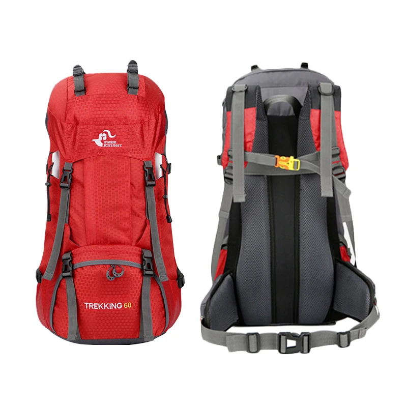 60L Outdoor Camping Backpack Bag with Rain Cover Waterproof Mountaineering Hiking Backpacks Molle Sports Bag Climbing Rucksack
60L Outdoor Camping Backpack Bag with Rain Cover Waterproof Mountaineering Hiking Backpacks Molle Sports Bag Climbing Rucksack