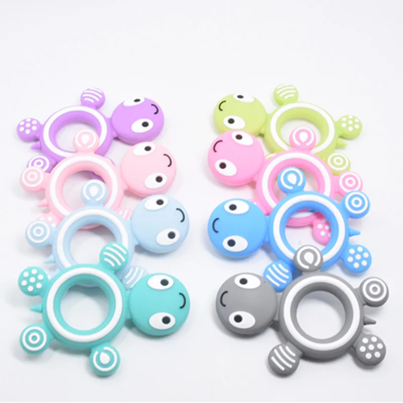 5 PCS Silicone Tortoise Baby Teether Lovely DIY Teething Necklace Accessories Food Grade Silicone Sea Animal Turtle Teethers
5 PCS Silicone Tortoise Baby Teether Lovely DIY Teething Necklace Accessories Food Grade Silicone Sea Animal Turtle Teethers