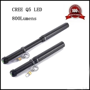Bright 3-Mode Adjustable Flashlight Lamp Q5 1000LM Torch Long Lantern 18650/AAA For Self Defense Telescopic Steel Baton
Bright 3-Mode Adjustable Flashlight Lamp Q5 1000LM Torch Long Lantern 18650/AAA For Self Defense Telescopic Steel Baton