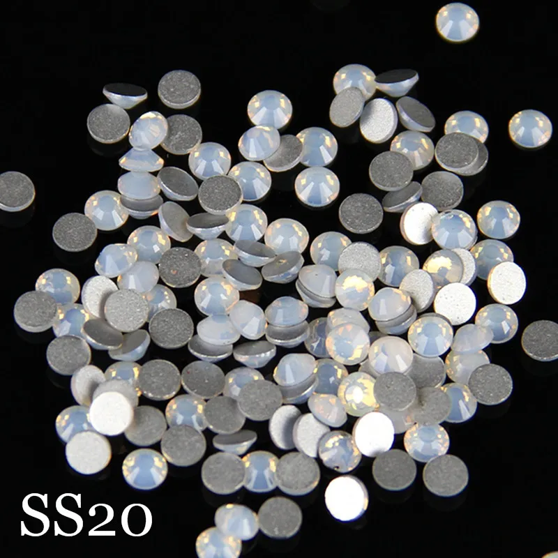 SS20 1440pcs/lot White Opal Crystal Flatback Rhinestores Strass Loose Stones For Nail Phone Case Decoration Non-hot Fix Stones
SS20 1440pcs/lot White Opal Crystal Flatback Rhinestores Strass Loose Stones For Nail Phone Case Decoration Non-hot Fix Stones