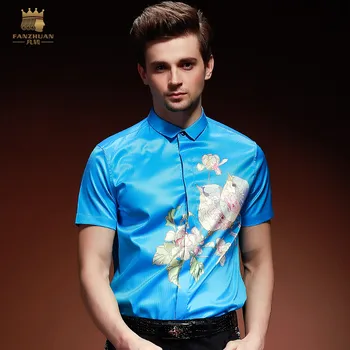 FANZHUAN Featured Brands Clothing 2018 Summer New Men'S Shirt Fashion Short Sleeve Hawaiian Flower Shirt Men
FANZHUAN Featured Brands Clothing 2018 Summer New Men'S Shirt Fashion Short Sleeve Hawaiian Flower Shirt Men