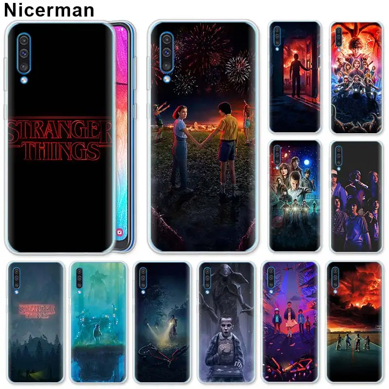 Soft TPU Case for Samsung Galaxy A50 A70 A40 A20e A10 A30 A80 A6 A8 Plus A7 A9 Cover Stranger Things poster Silicone Case
Soft TPU Case for Samsung Galaxy A50 A70 A40 A20e A10 A30 A80 A6 A8 Plus A7 A9 Cover Stranger Things poster Silicone Case
