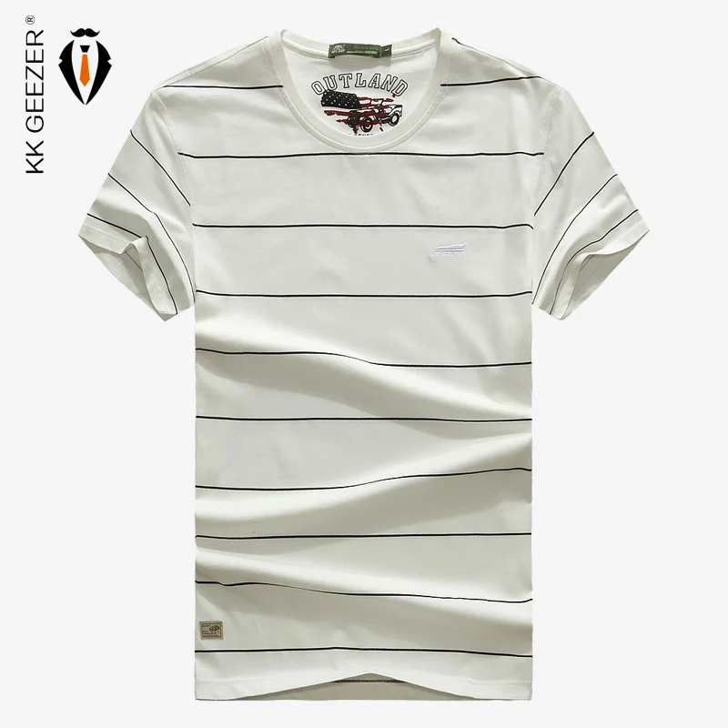 Men T Shirts Slim Fit Cotton Summer Short Sleeve Striped O-Neck Fashion Tees T-shirt Anti-wrinkle Comfortable Homme Clothing
Men T Shirts Slim Fit Cotton Summer Short Sleeve Striped O-Neck Fashion Tees T-shirt Anti-wrinkle Comfortable Homme Clothing