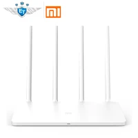 English Version Xiaomi WIFI Router 3C 300Mbps Mi Wifi Wireless Routers Repeater IEE 64 RAM 802.11N 2.4G Dual Band APP Control image