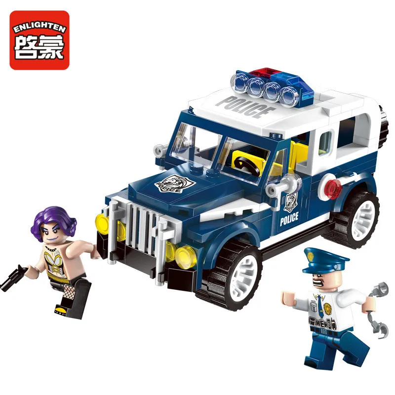 ENLIGHTEN 1906 Building Blocks City Police Series Building Blocks 149pcs Bricks Hunted Escapee Playmobil Baby Toys For Children
ENLIGHTEN 1906 Building Blocks City Police Series Building Blocks 149pcs Bricks Hunted Escapee Playmobil Baby Toys For Children