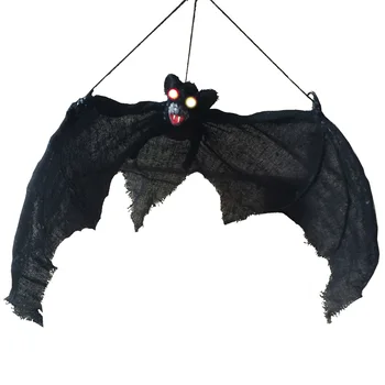 Light up Eyes Hanging Bat Halloween Props Grave Yards Hunted House Halloween Decorations
Light up Eyes Hanging Bat Halloween Props Grave Yards Hunted House Halloween Decorations