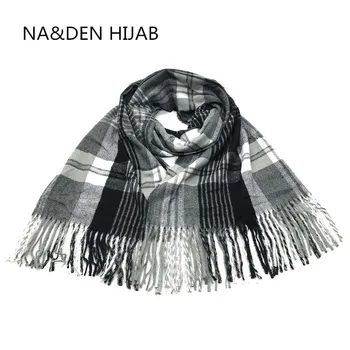 New HI-Q winter warm cashmere-like plaid plain tassels women Muslim hijab scarf wraps 5pcs/lot fast shipping hot sale
New HI-Q winter warm cashmere-like plaid plain tassels women Muslim hijab scarf wraps 5pcs/lot fast shipping hot sale