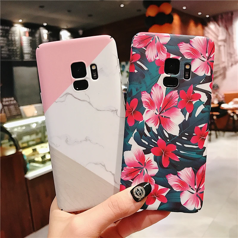 Ultra-Thin Hard PC Phone Case for Samsung Note 8 Note 9 S7 S7edge S9 S8 Plus Coque Flower Leaves Phone Cover Funda Marble Etui
Ultra-Thin Hard PC Phone Case for Samsung Note 8 Note 9 S7 S7edge S9 S8 Plus Coque Flower Leaves Phone Cover Funda Marble Etui