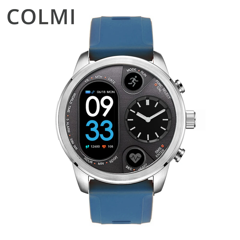 COLMI T3 Sport Hybrid Smart watch Stainless Steel Fitness Activity Tracker IP68 Waterproof Standby 15 Days BRIM Smartwatch
COLMI T3 Sport Hybrid Smart watch Stainless Steel Fitness Activity Tracker IP68 Waterproof Standby 15 Days BRIM Smartwatch