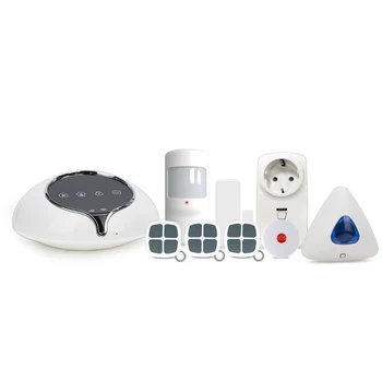 3G Home Security Alarm System& Android/IOS App control 433mhz wireless alarm system work with wireless indoor flash siren
3G Home Security Alarm System& Android/IOS App control 433mhz wireless alarm system work with wireless indoor flash siren