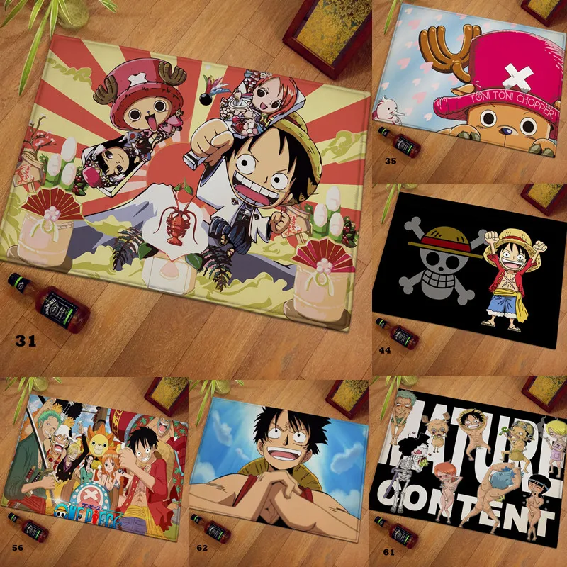 40x60cm Funny Cartoon Luffy One Piece DoorMat Mug Manga Plush Floor Rug Carpet Room Doormat Non-slip Mat New
40x60cm Funny Cartoon Luffy One Piece DoorMat Mug Manga Plush Floor Rug Carpet Room Doormat Non-slip Mat New