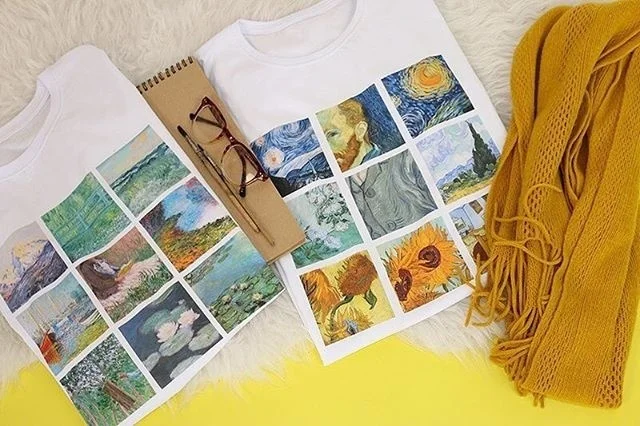 kuakuayu HJN Summer Tops Van Gogh Monet Oil Painting T-Shirt Women Vintage Fashion Aesthetic Graphic Tee Casual White
kuakuayu HJN Summer Tops Van Gogh Monet Oil Painting T-Shirt Women Vintage Fashion Aesthetic Graphic Tee Casual White