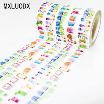 Colored Washi Paper Tape Set Japanese Decor Decorative Adhesive Masking Tape DIY Office Stationery Sticky Scrapbook 1PCS/Lot
Colored Washi Paper Tape Set Japanese Decor Decorative Adhesive Masking Tape DIY Office Stationery Sticky Scrapbook 1PCS/Lot