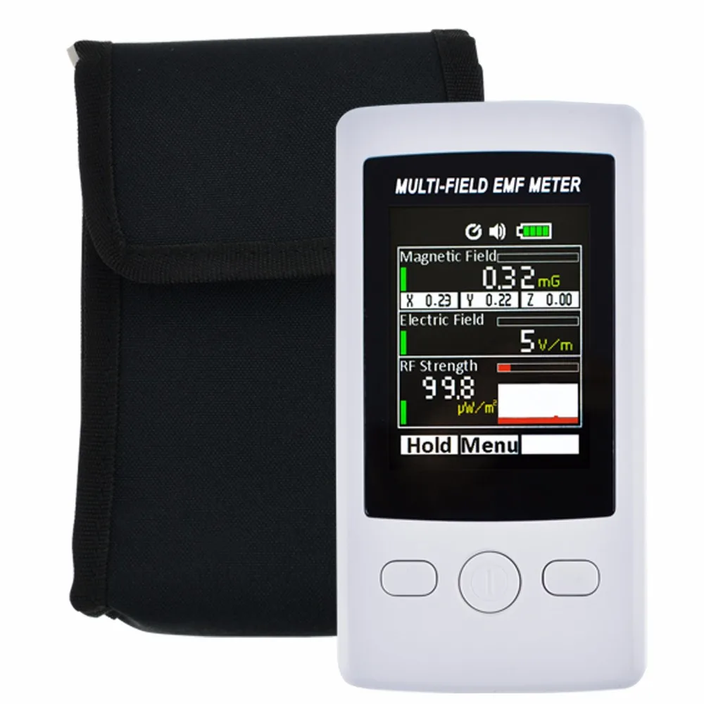 Tenmars Multi-Field EMF Meter RF Gauss Meter 2000mG Electromagnetic Electric RF Field Strength Tester with Alarm
Tenmars Multi-Field EMF Meter RF Gauss Meter 2000mG Electromagnetic Electric RF Field Strength Tester with Alarm